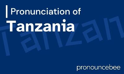 pronounce taya|tanzania pronunciation in swahili.